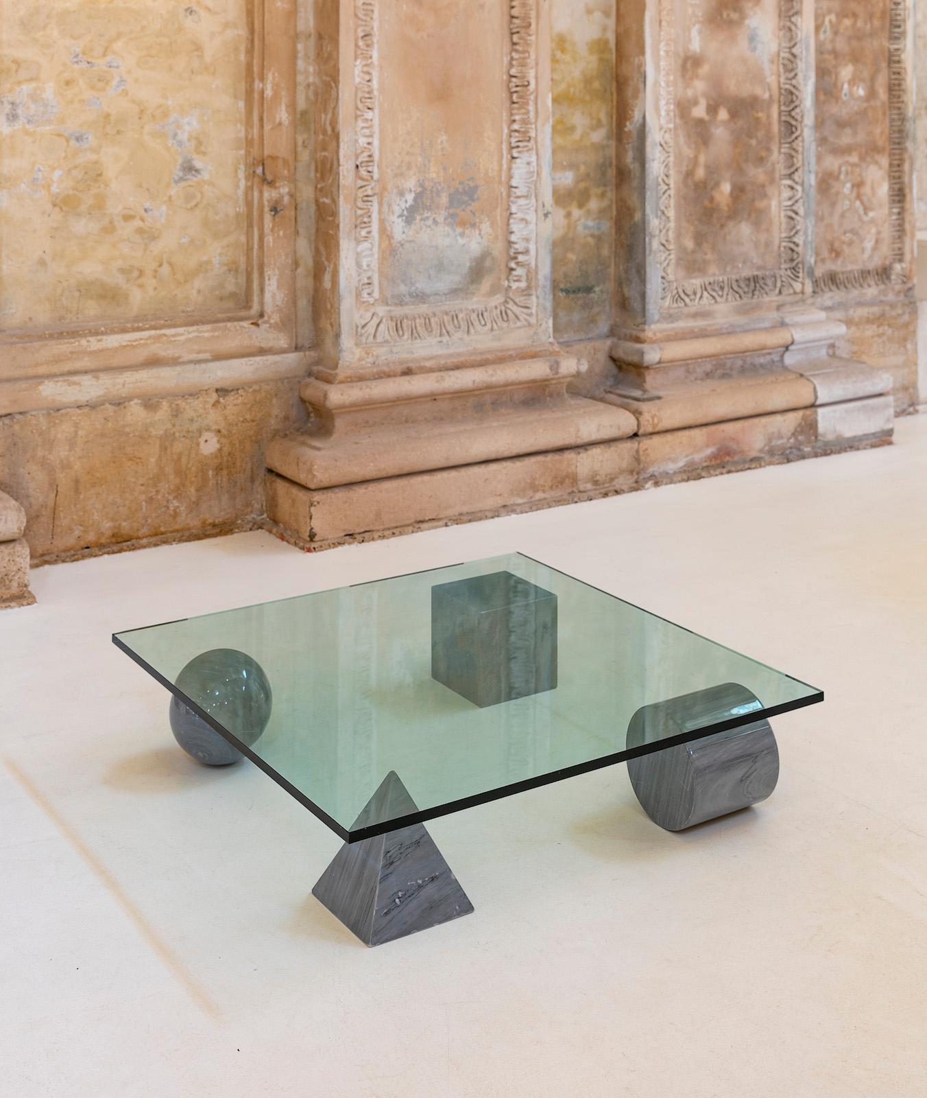 Mid-Century Modern Metafora Coffee Table by Massimo and Lella Vignelli