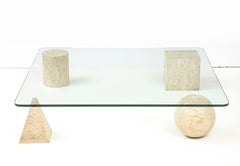 'Metafora' Italian Coffee Table by Massimo and Lella Vignelli, 1979