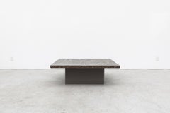 Table basse ou d'appoint Metaform « Att » en pierre fossile