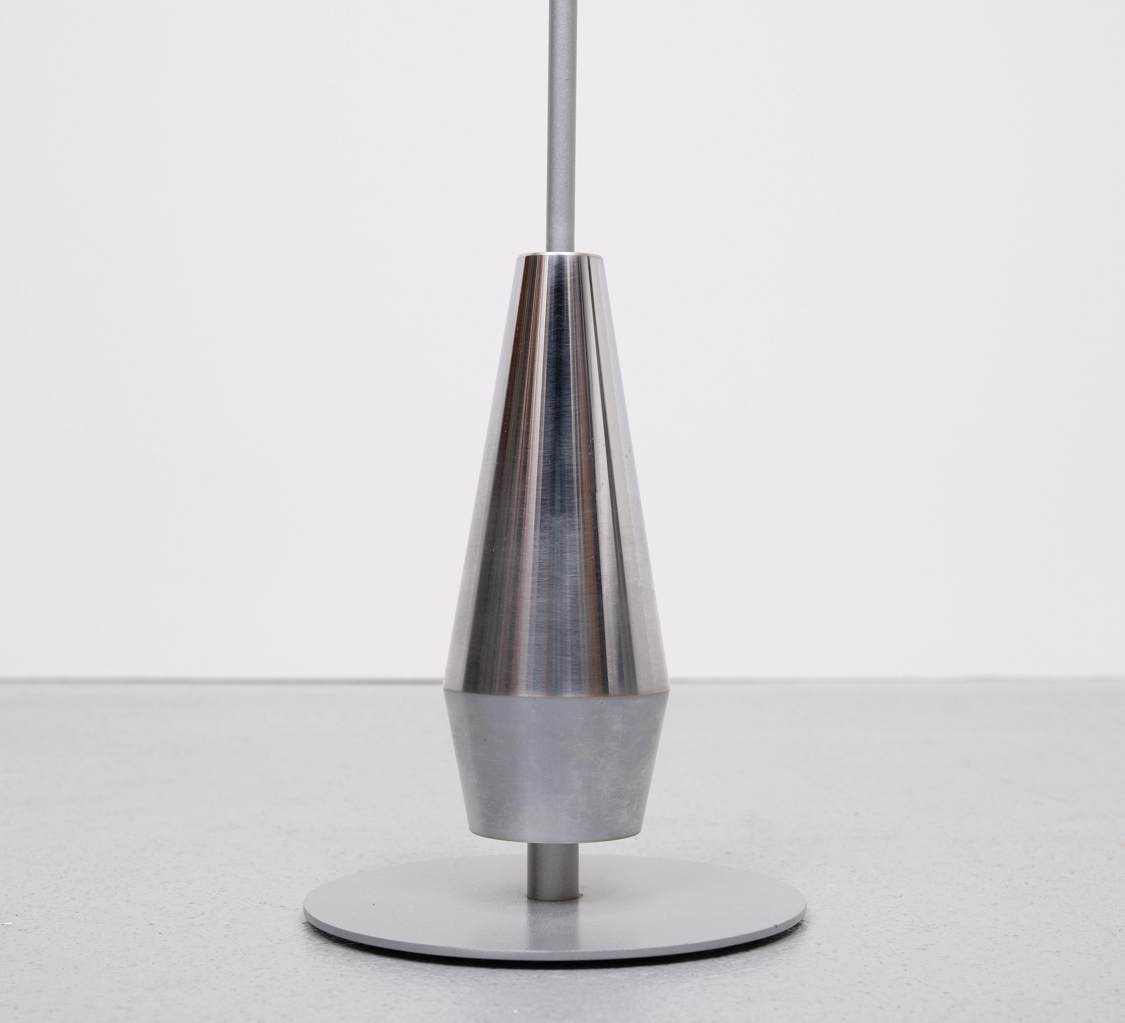 Chrome Metaform small elegant side table 1980s For Sale