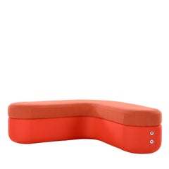 Metagramma Angolo Modular Orange Sofa