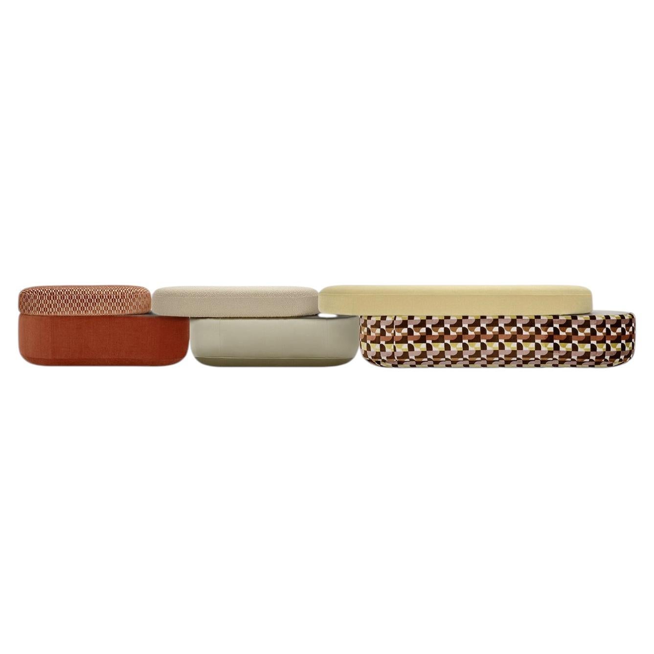 Metagramma B2-C2-F2 Multicolor Modular Sofa