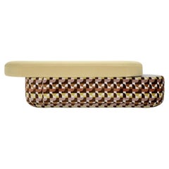 Metagramma F2 Multicolor Sofa Module with Jaquard Upholstery