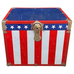 Vintage Metal, 1970s Stars and Stripes Roadie Box