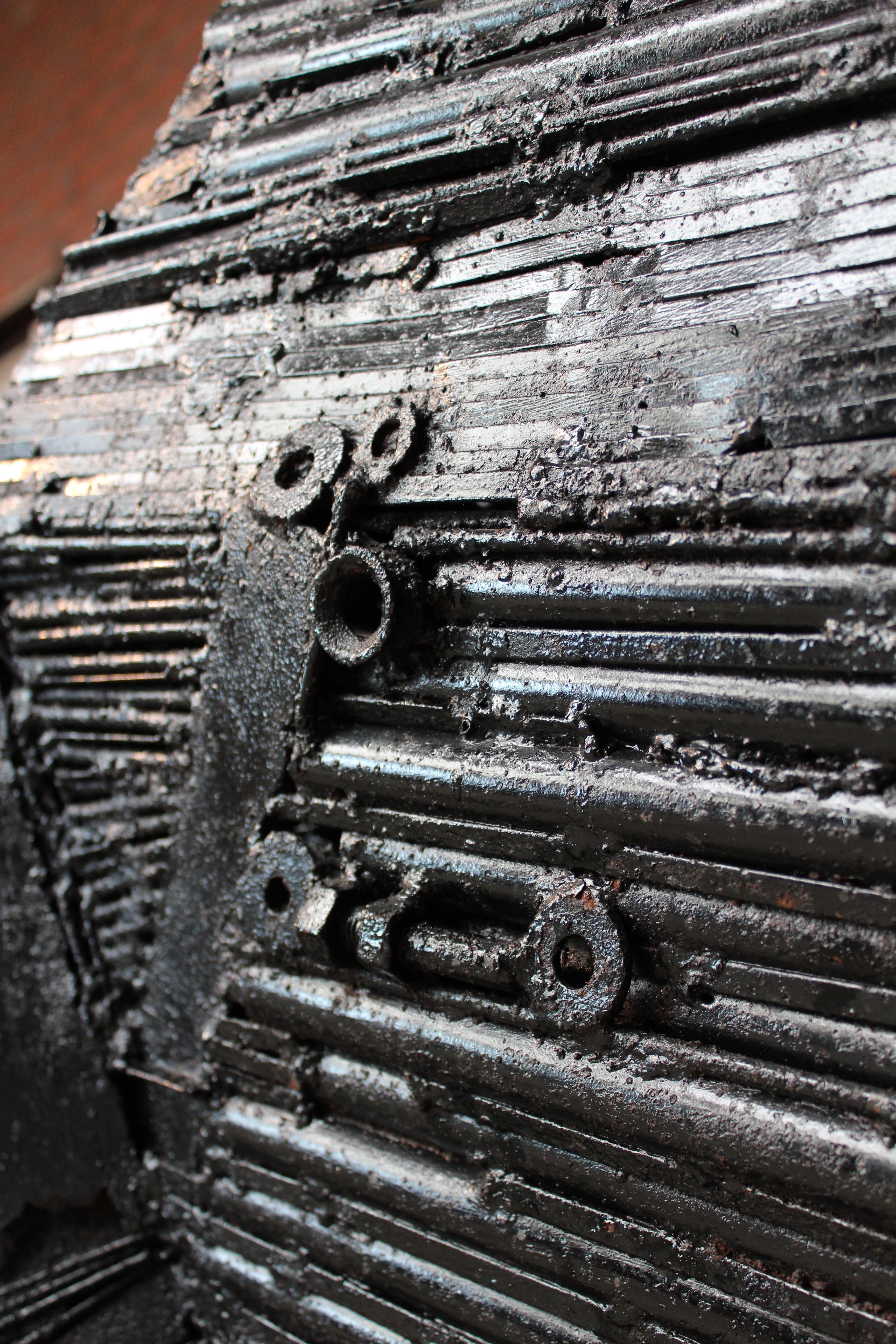 Abstrakte Metallkonstruktion des belgischen Künstlers Paul Van Gyseghem im Angebot 2