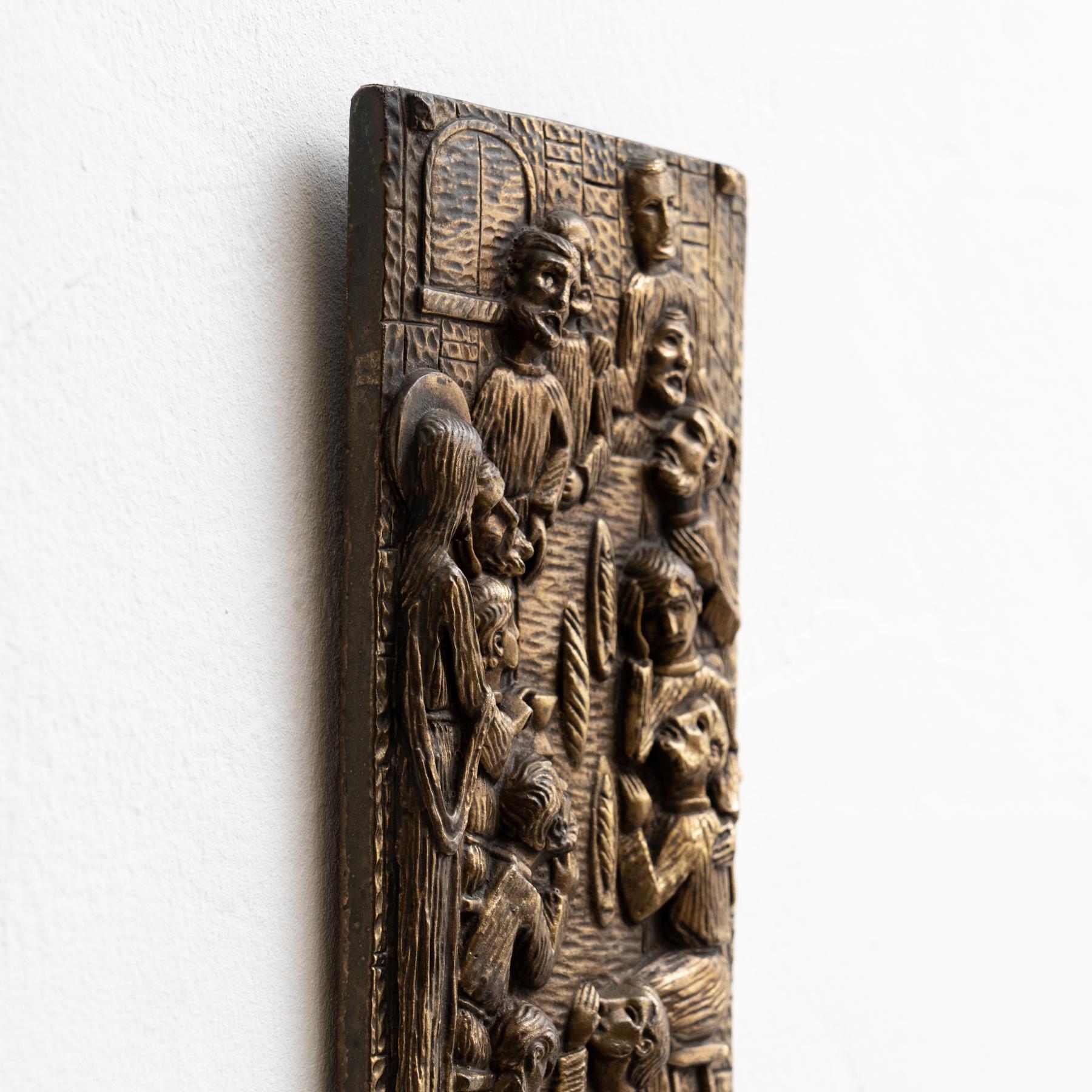 Retablo de metal, hacia 1960 en Bueno estado para la venta en Barcelona, ES