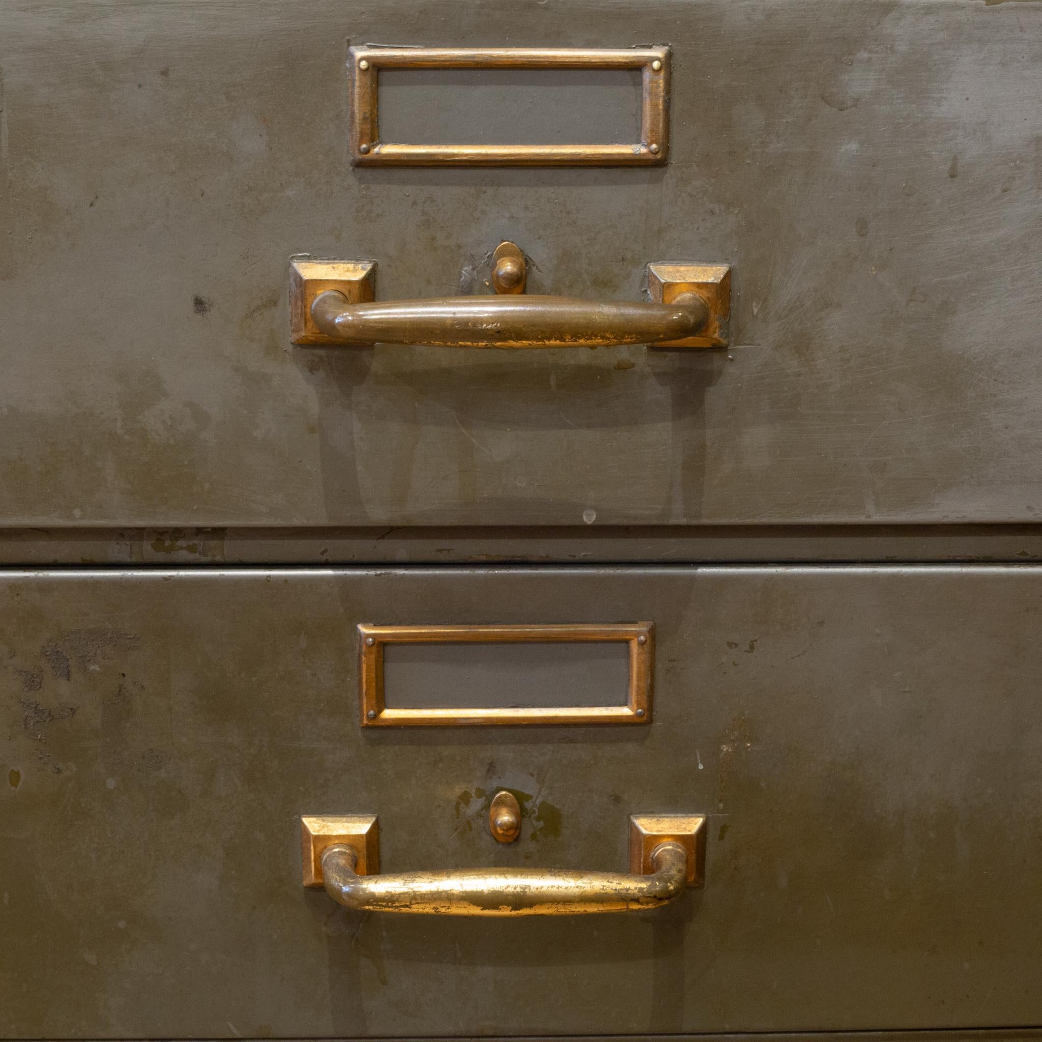 brass file cabinet