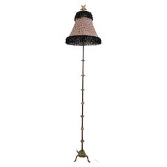 Metal and Bronze Étoile Lune Floor Lamp