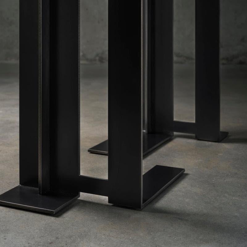 XXIe siècle et contemporain Banc en métal et tissu