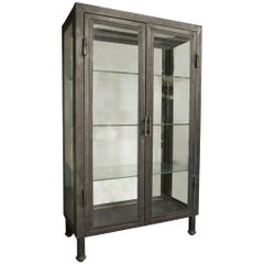 Metal and Glass Cabinet