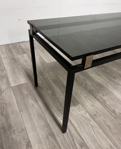 Metal and Glass Coffee table by Fontana Arte