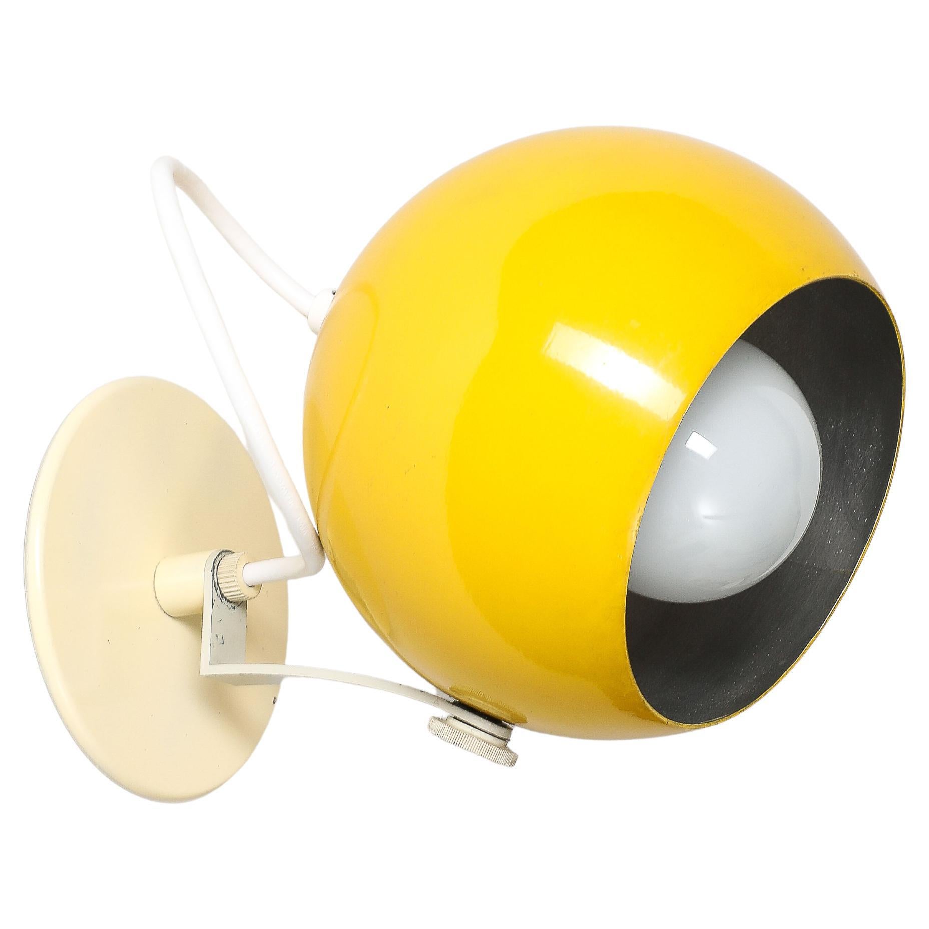 Metal and Lacquer Sconce, Denmark