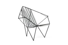 Metal and Perspex Chair
