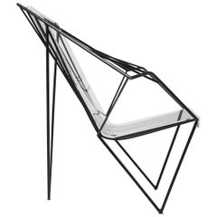 Metal and Perspex Chair