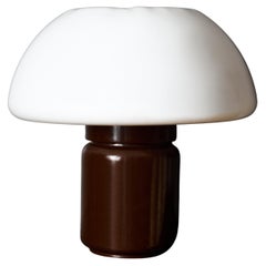 Metal and Perspex Table Lamp By Martinelli