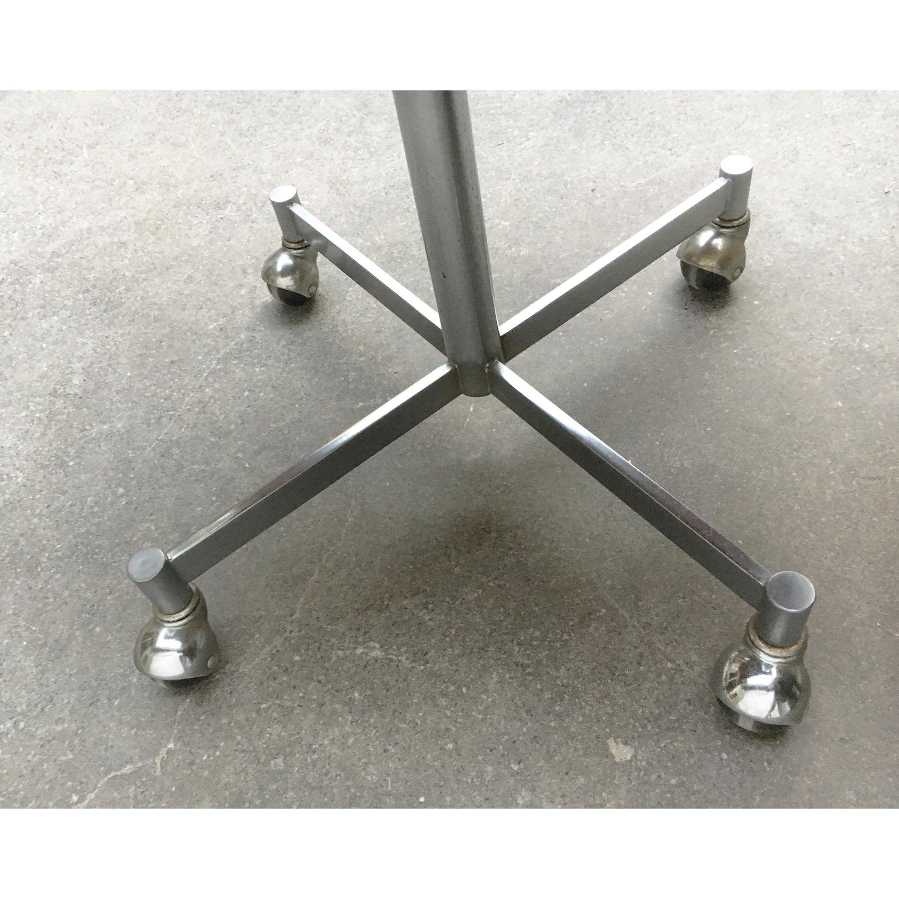 Beistelltisch aus Metall und Holz von Artifort, 1960er Jahre im Angebot 2