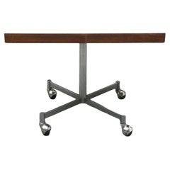 Beistelltisch aus Metall und Holz von Artifort, 1960er Jahre