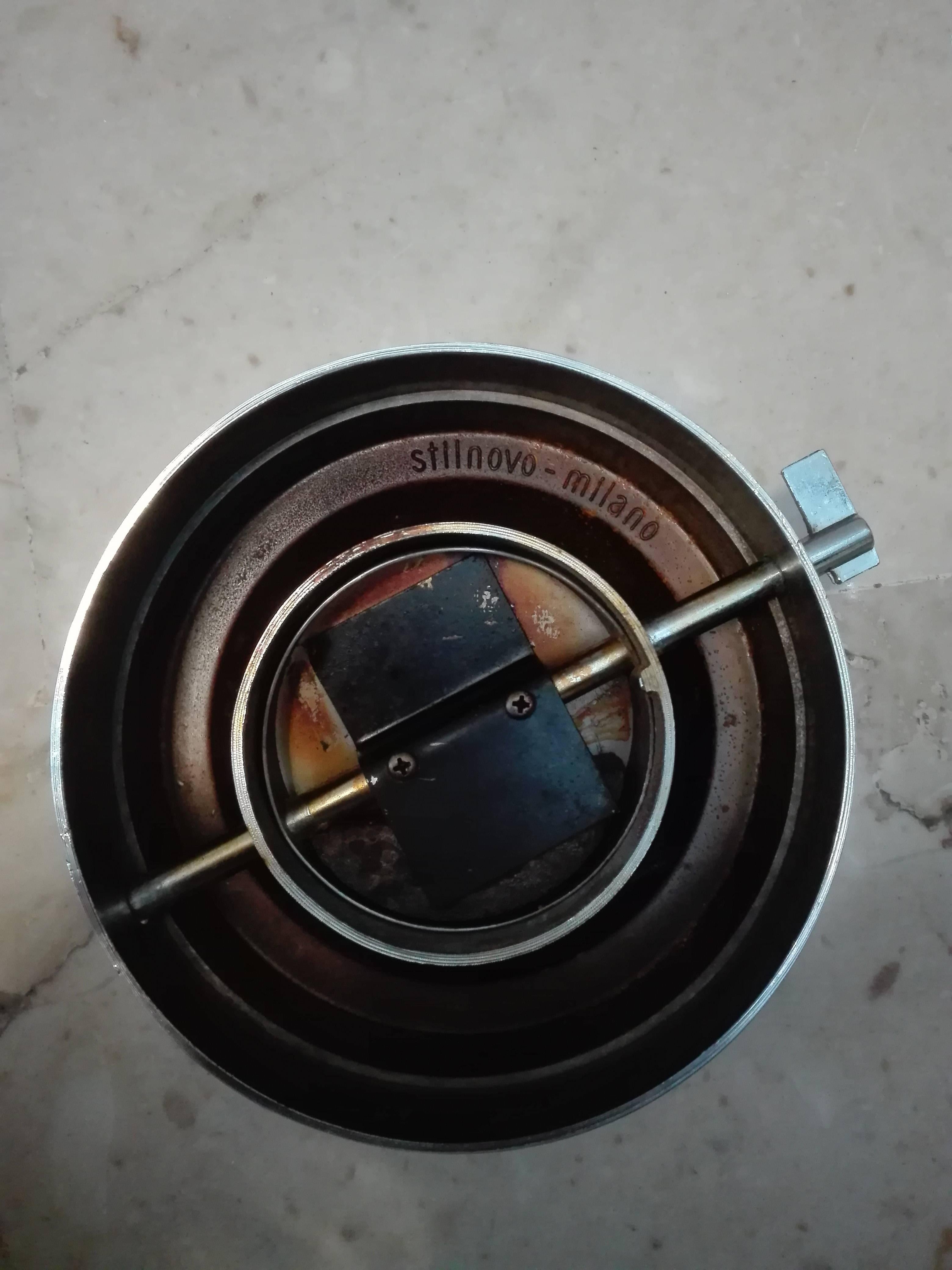 Mid-20th Century Metal Ashtray from Stilnovo, Italy, 1960 For Sale