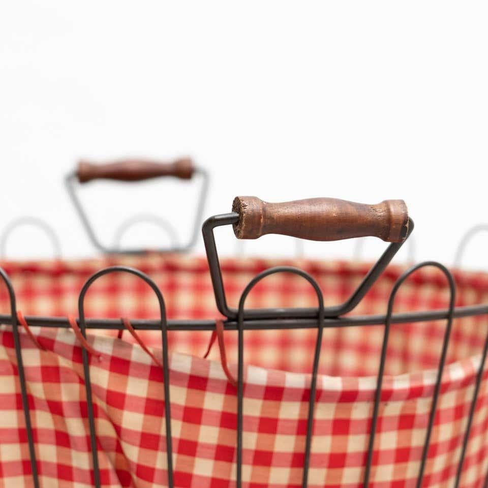 Metal Basket, circa 1970 6