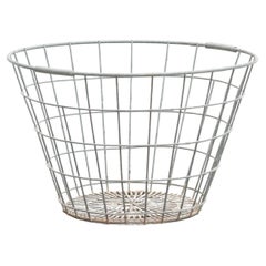 Panier en métal, vers 1970