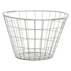 Panier en métal, vers 1970