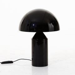 Metal Black/White Table Lamp Atollo 233 by Vico Magistretti for Oluce