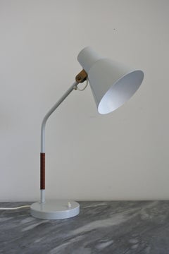 Metal, Brass & Leather Table by Aarne Ervi & Itsu, Finland 1950s