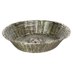 Metal Bread Basket, France, 1970s