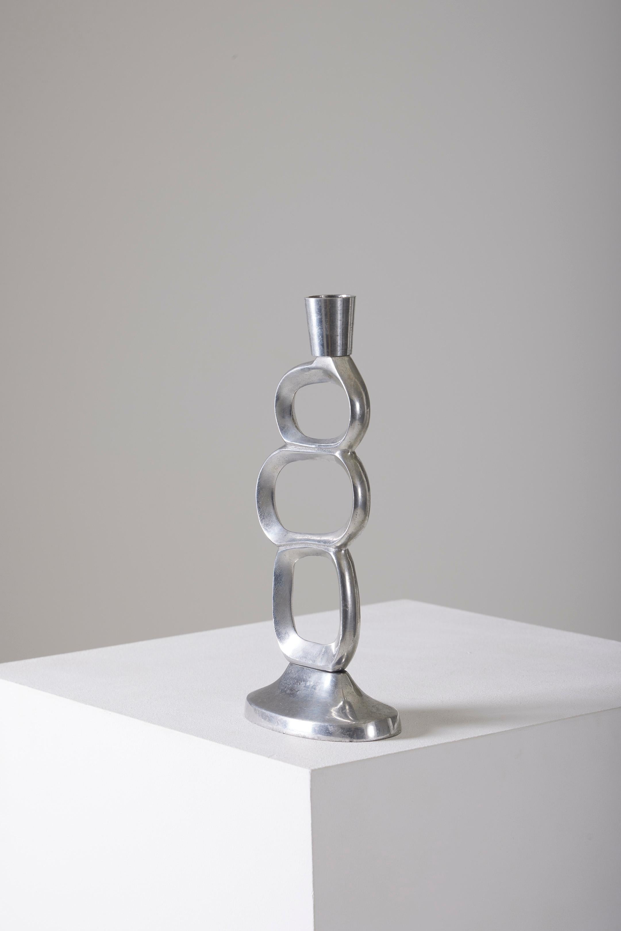 Contemporary Metal candle holder by Matthew Hilton For Sale