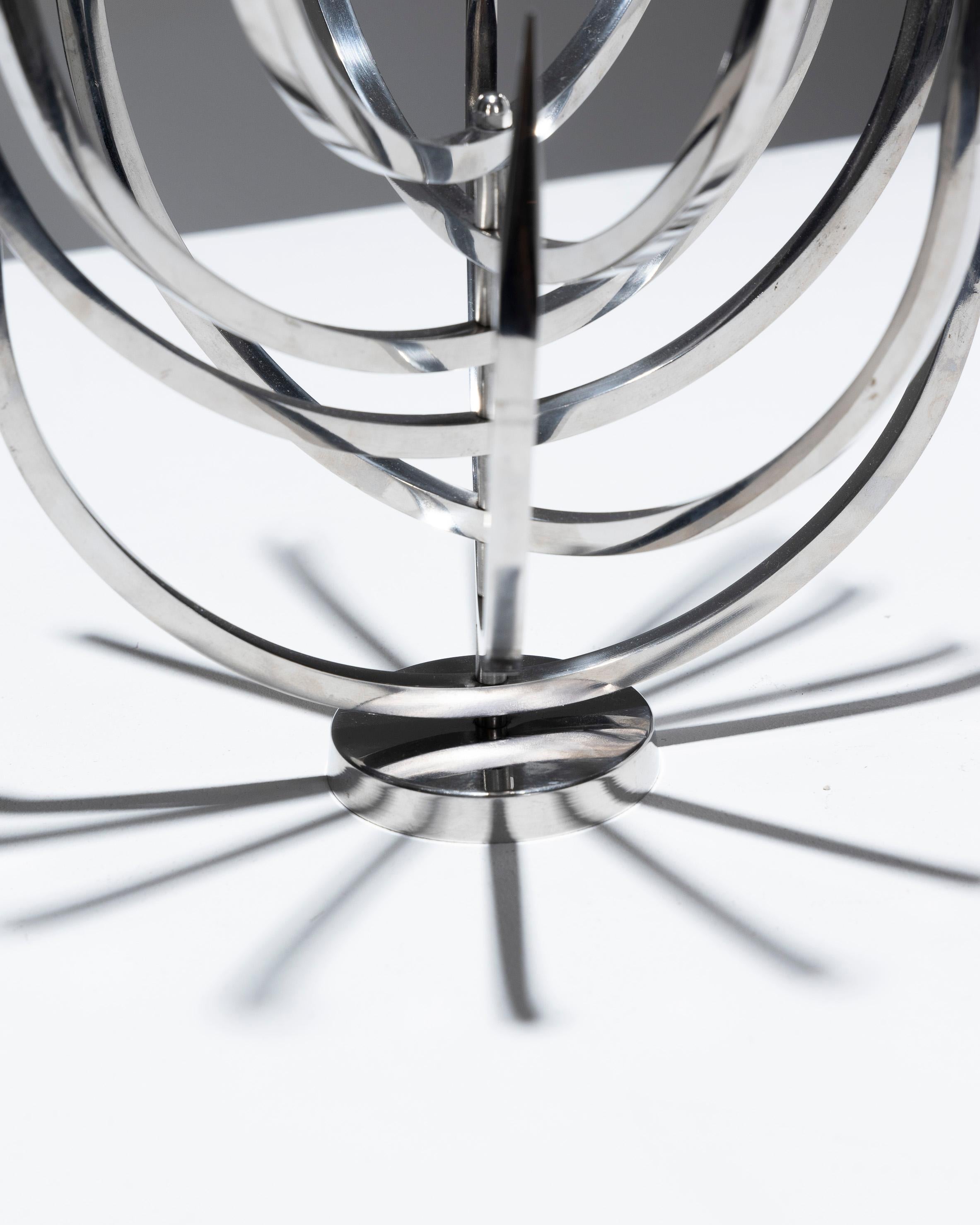 Metal candle holder by Xavier Feal, 1970s For Sale 1