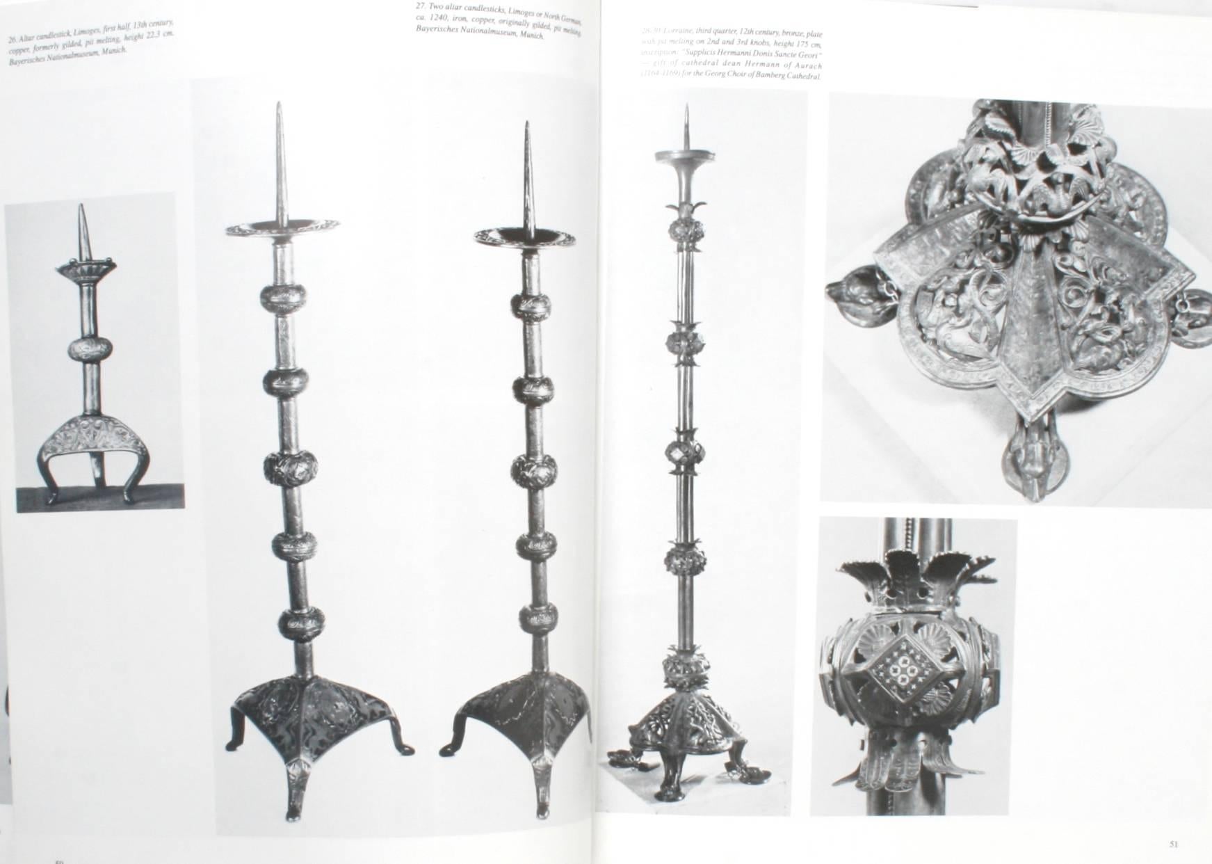 Metal Candlesticks, History, Styles and Techniques by Veronica Baur. Atglen: Schiffer Publishing Ltd., 1996. 1st Ed thus hardcover with dust jacket. 184 pp. A guide of the development of the metal candlestick, characteristic styles, and changing