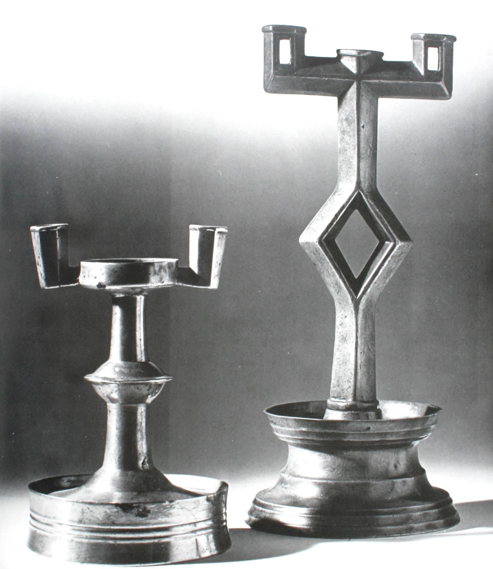 Contemporary Metal Candlesticks, History, Styles and Techniques by Veronica Baur 1st Ed For Sale