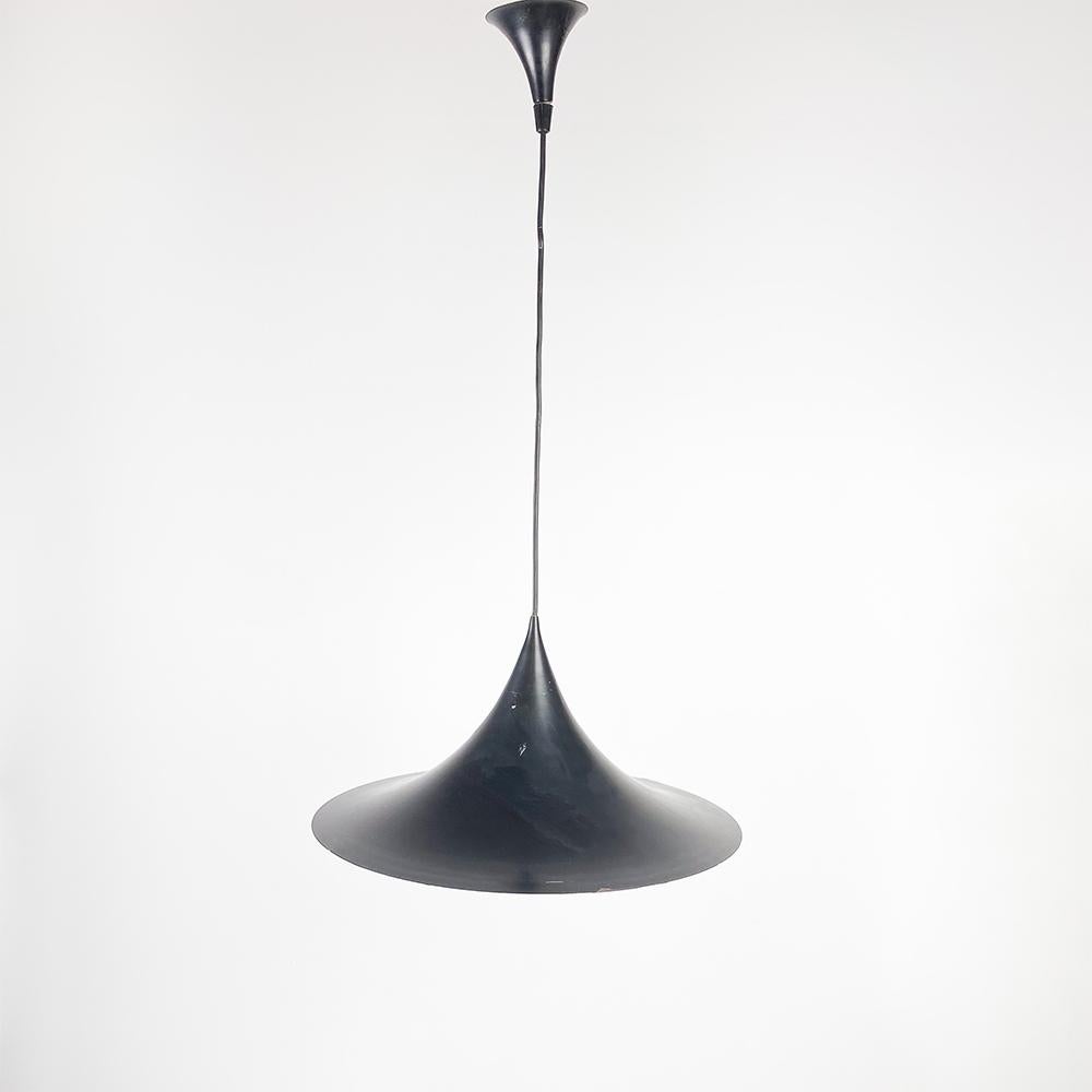 Space Age Metal Ceiling Lamp, 1970's