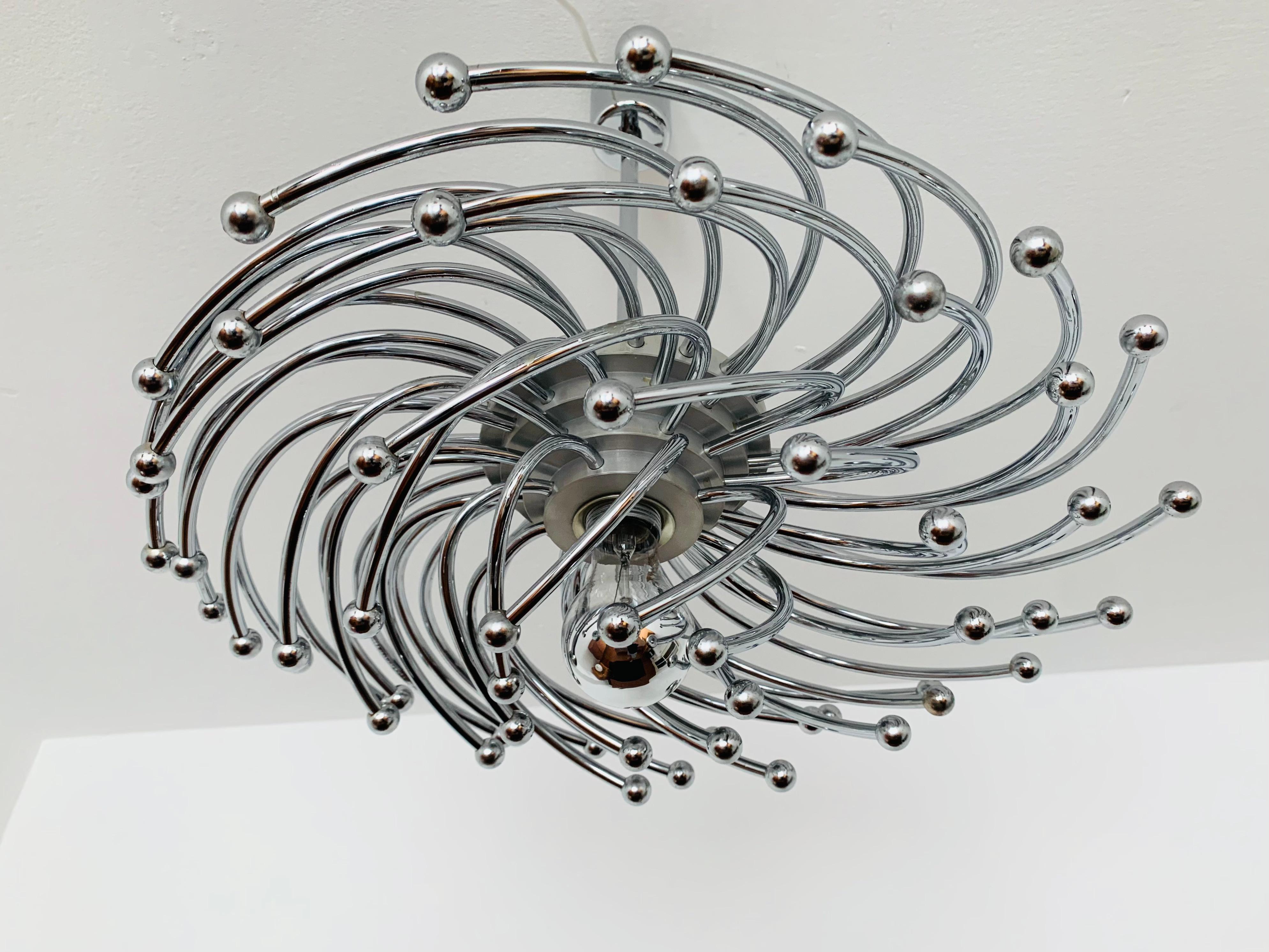 Metal Chandelier For Sale 3