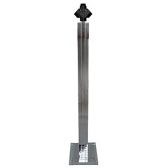 Metal Chromed Floor Floor Lamp by bd Lumica, 1970s