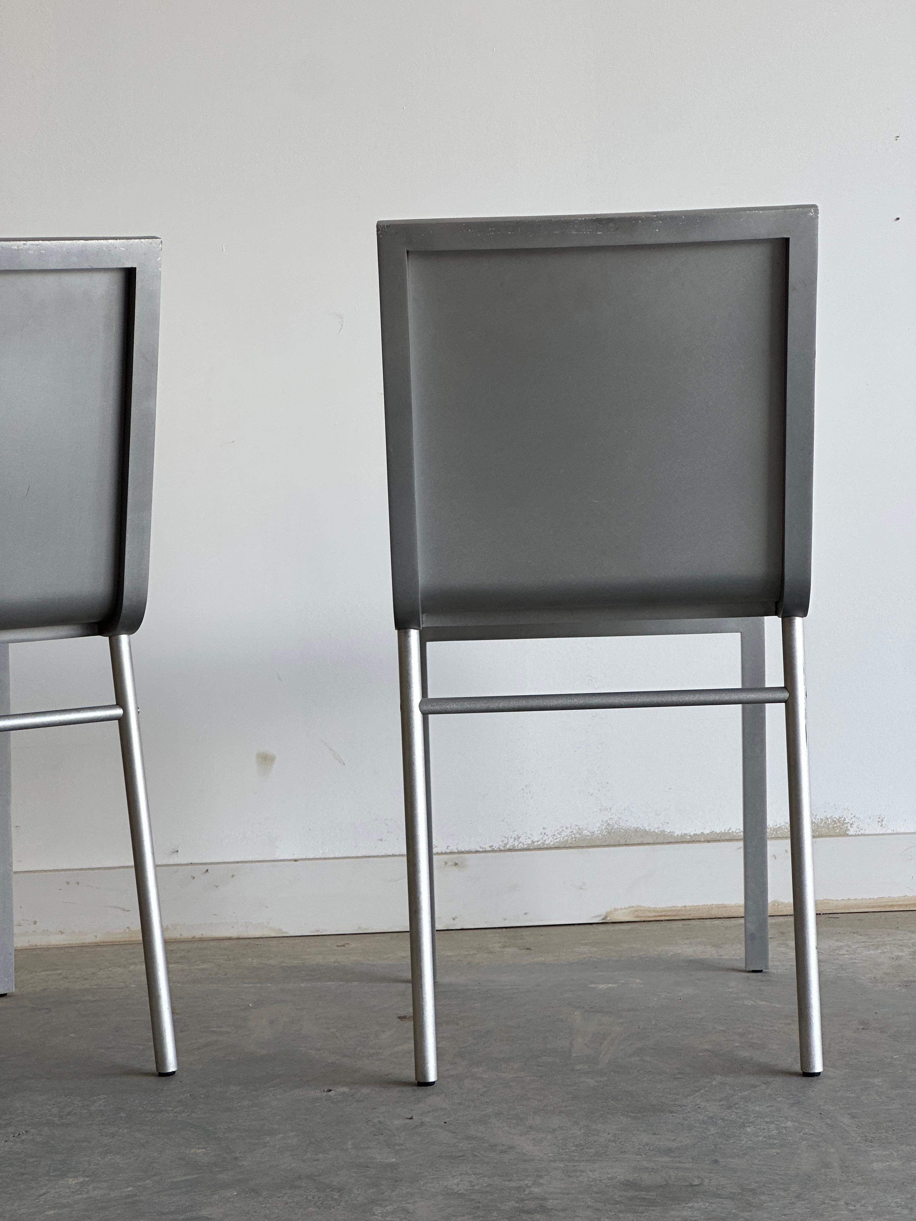 Late 20th Century Metal CN° II chairs by Maarten van Severen for Lensvelt 