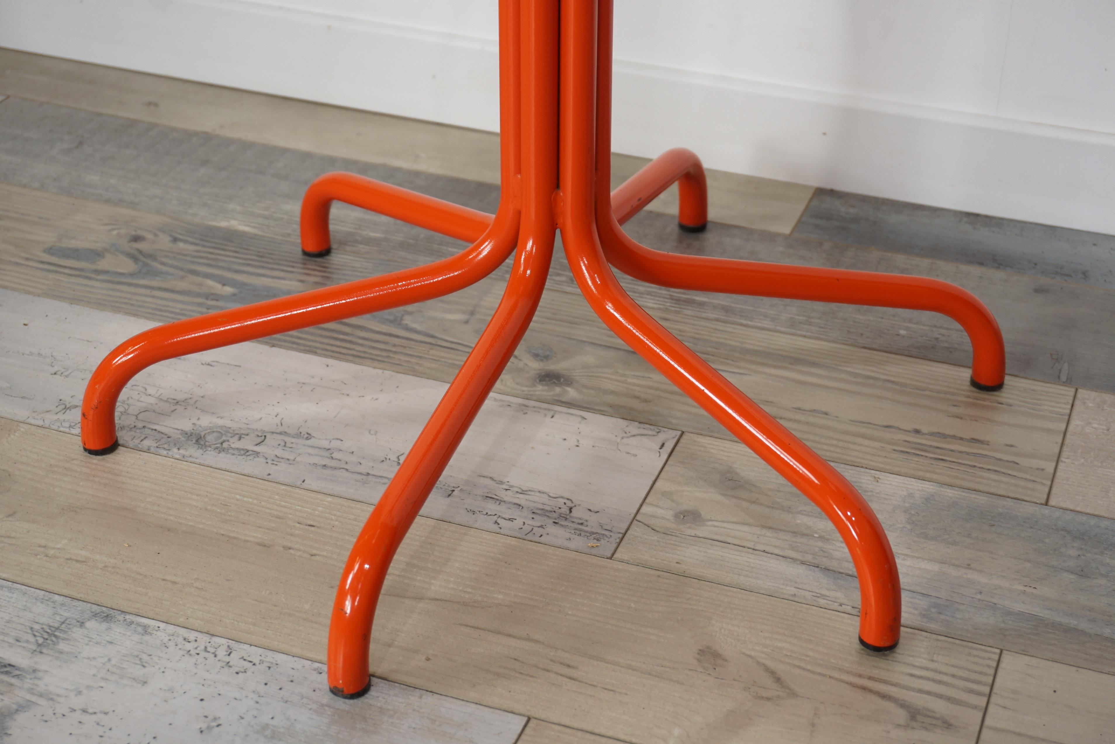 Metal Coat Rack Industrial Style and Pop Color from the 1950s By Brabantia 3