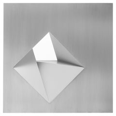 Metal Coffee Table by Andrea Macruz, Brazilian Contemporary Design