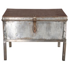 Antique Metal Coffee Table or Side Table