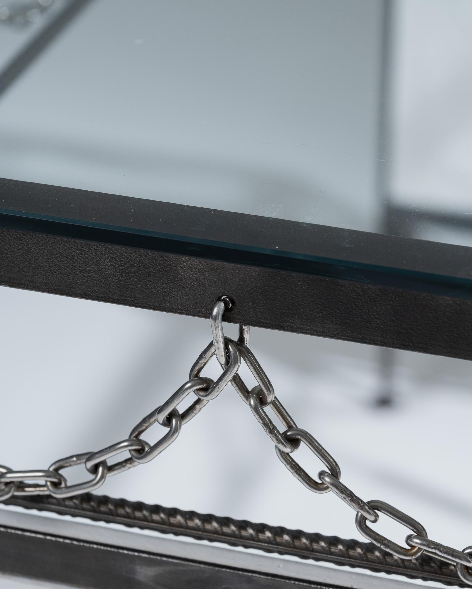 Metal console “The Punishment of Sisyphus” For Sale 9