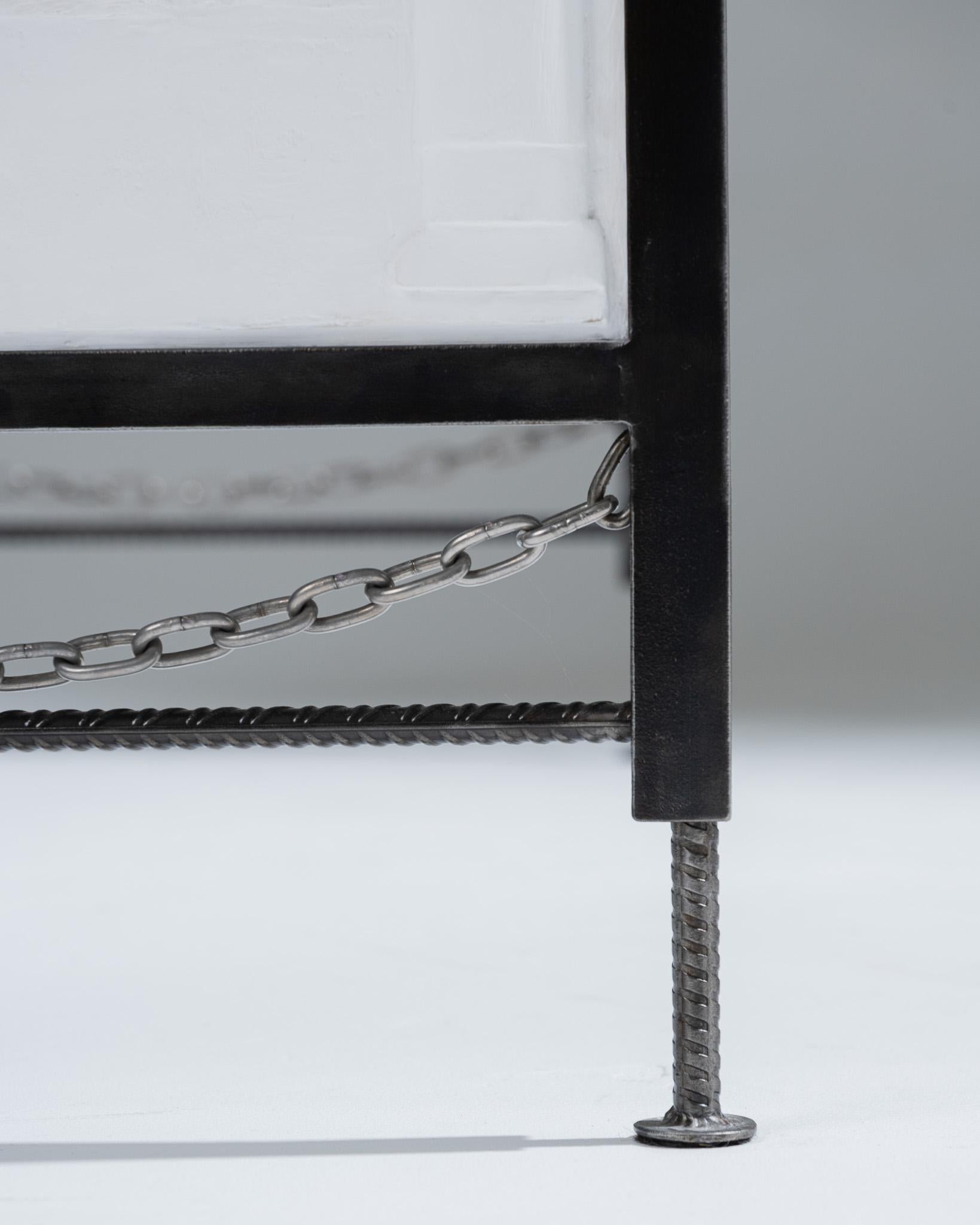 Metal console “The Punishment of Sisyphus” For Sale 12