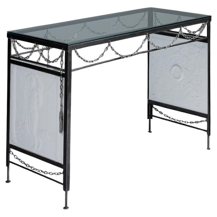 Metal console “The Punishment of Sisyphus” For Sale