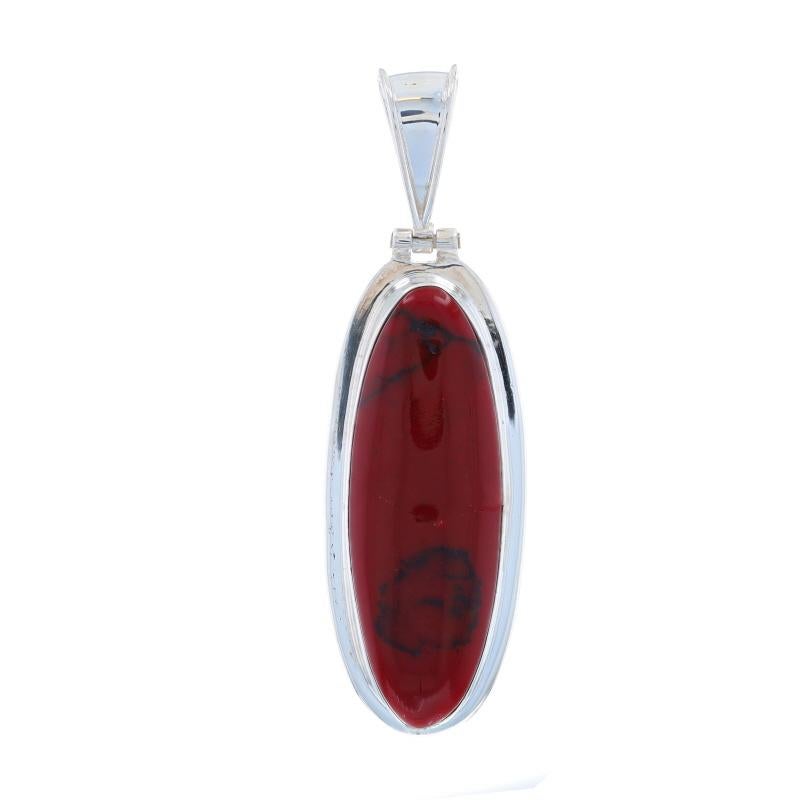 Contenuto del metallo: Argento Sterling

Informazioni su A. Stone

Diaspro naturale
Taglio: Cabochon ovale allungato
Colore: rosso e nero

Stile: Solitario

Misure

Altezza (dalla cauzione estesa): 2 5/8