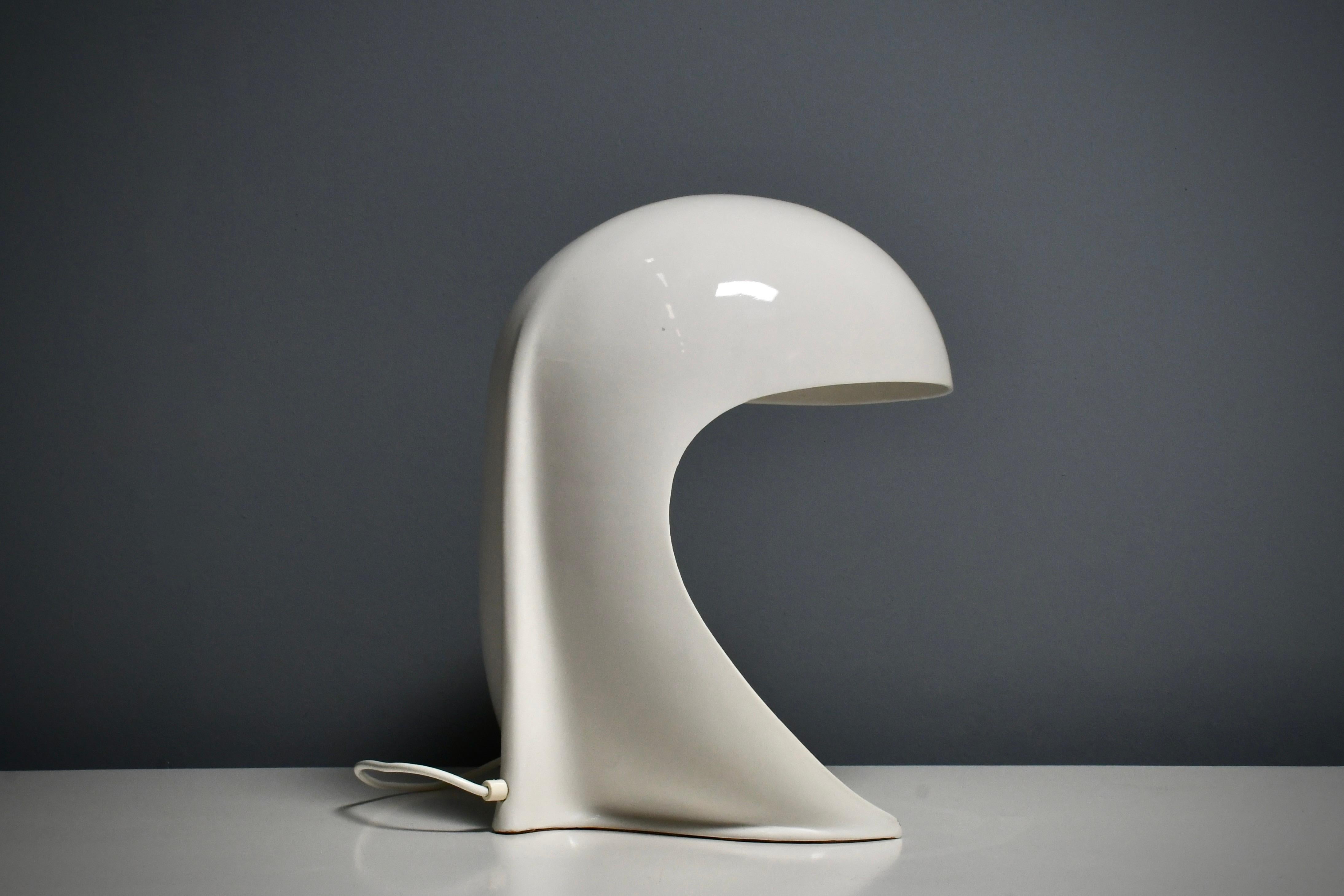Metal ‘Dania' Table Lamp by Dario Tognon and Studio Celli for Artemide, 1969 In Good Condition For Sale In Echt, NL