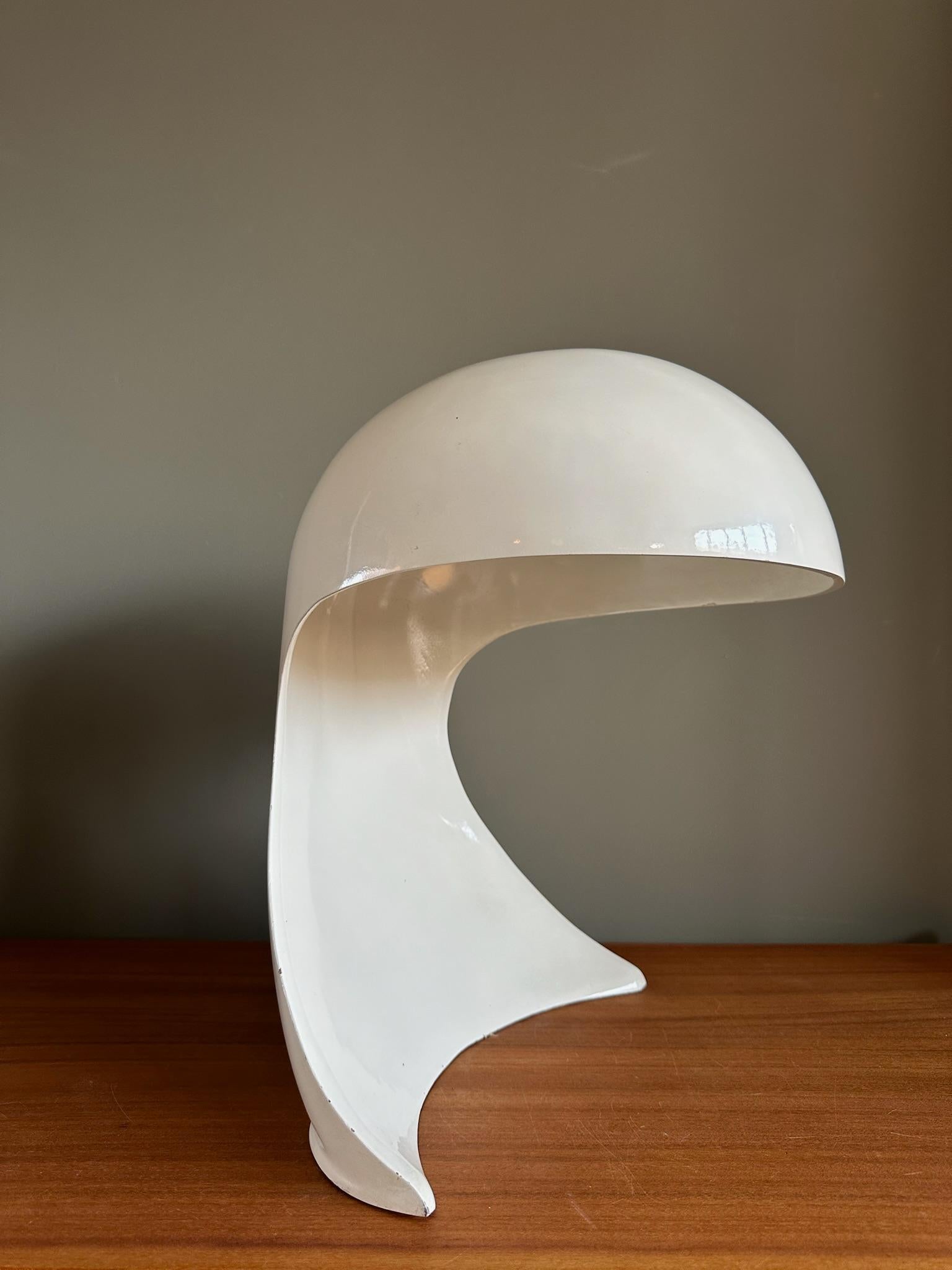 Metal 'Dania' Table Lamp by Dario Tognon and Studio Celli for Artemide, 1969 1