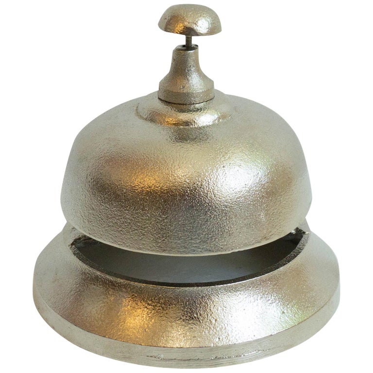 Metal Desk Bell For Sale at 1stDibs