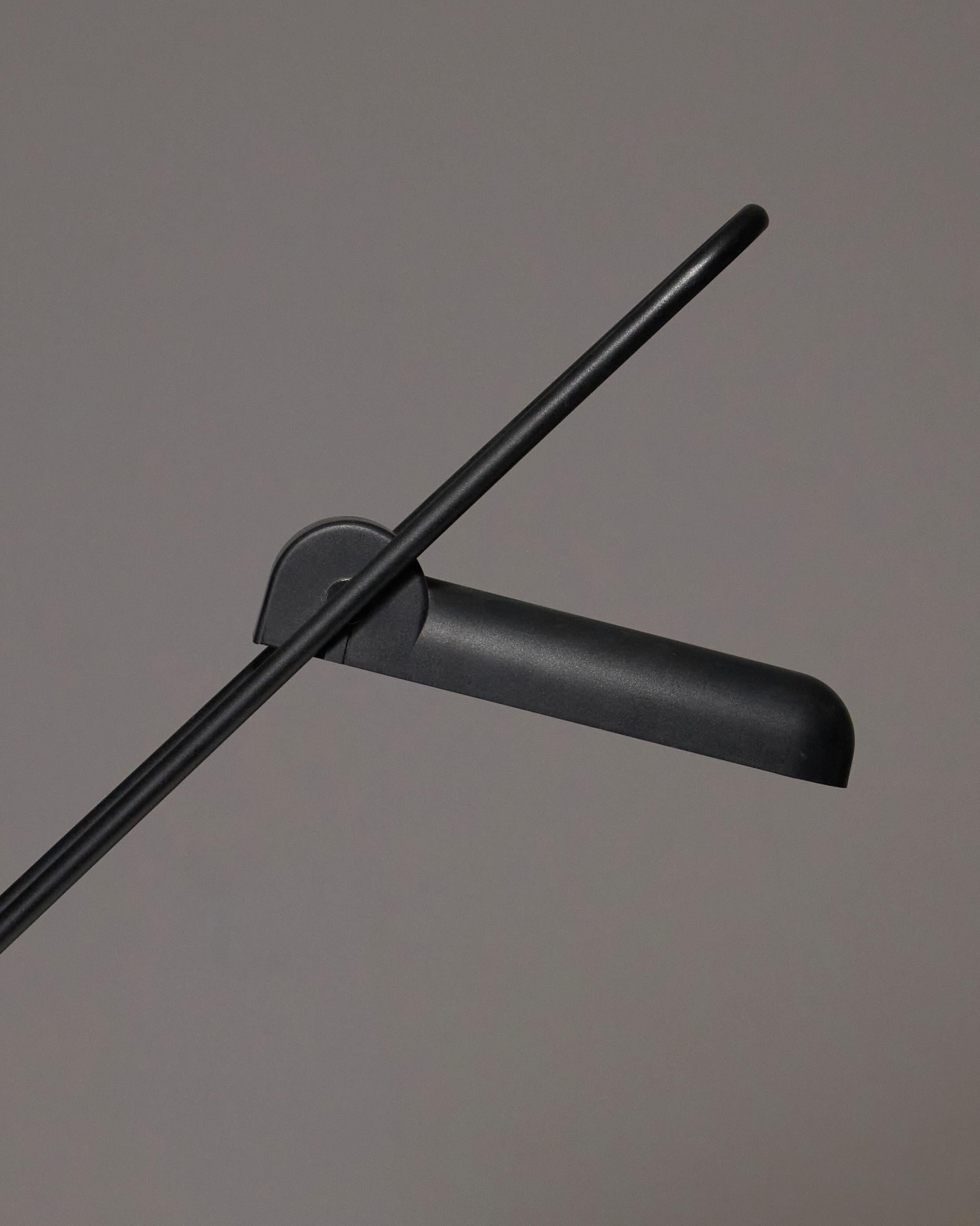 Metall-Schreibtischlampe von Carlo Vietri, 1980er Jahre im Angebot 10