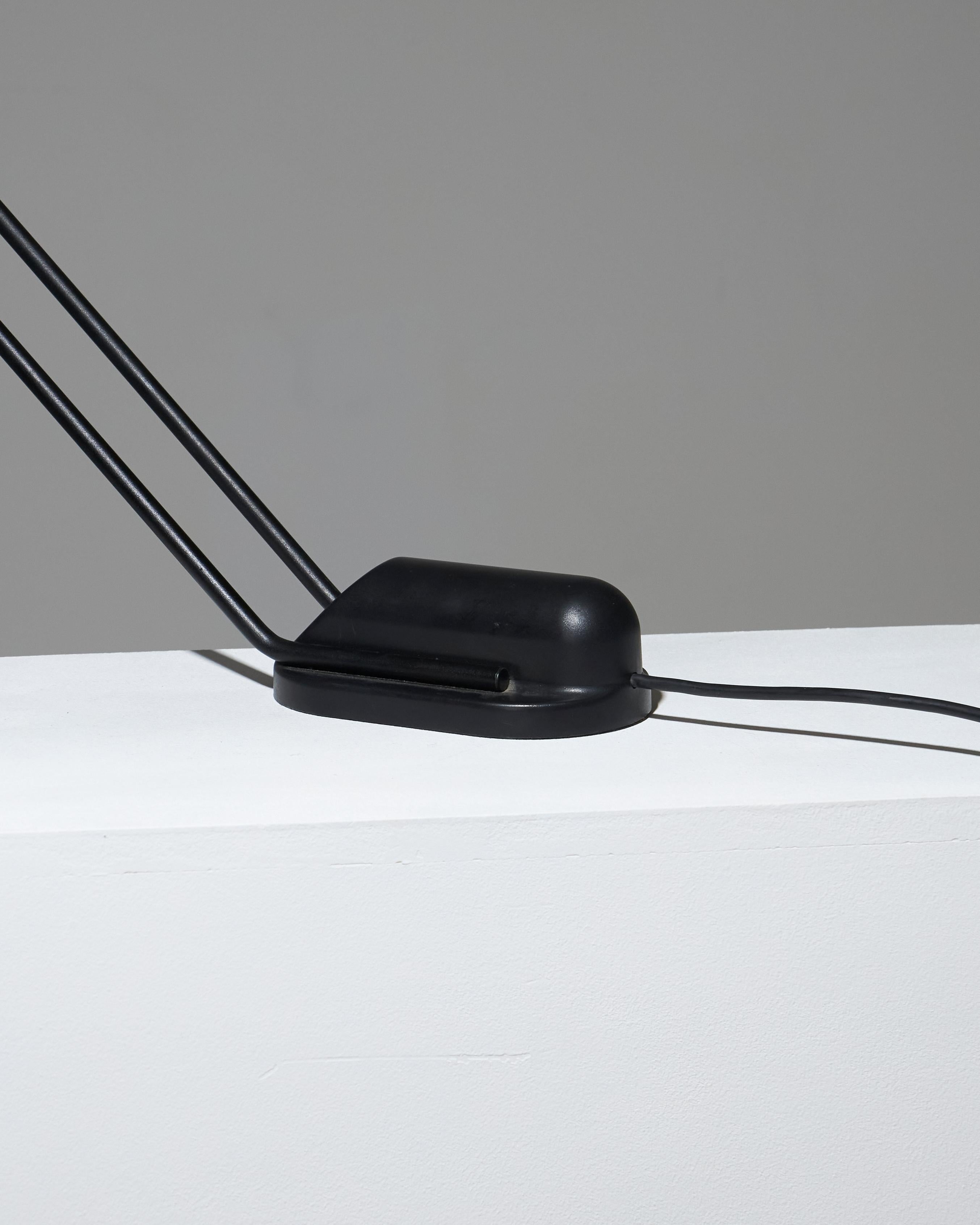 Metall-Schreibtischlampe von Carlo Vietri, 1980er Jahre im Angebot 15