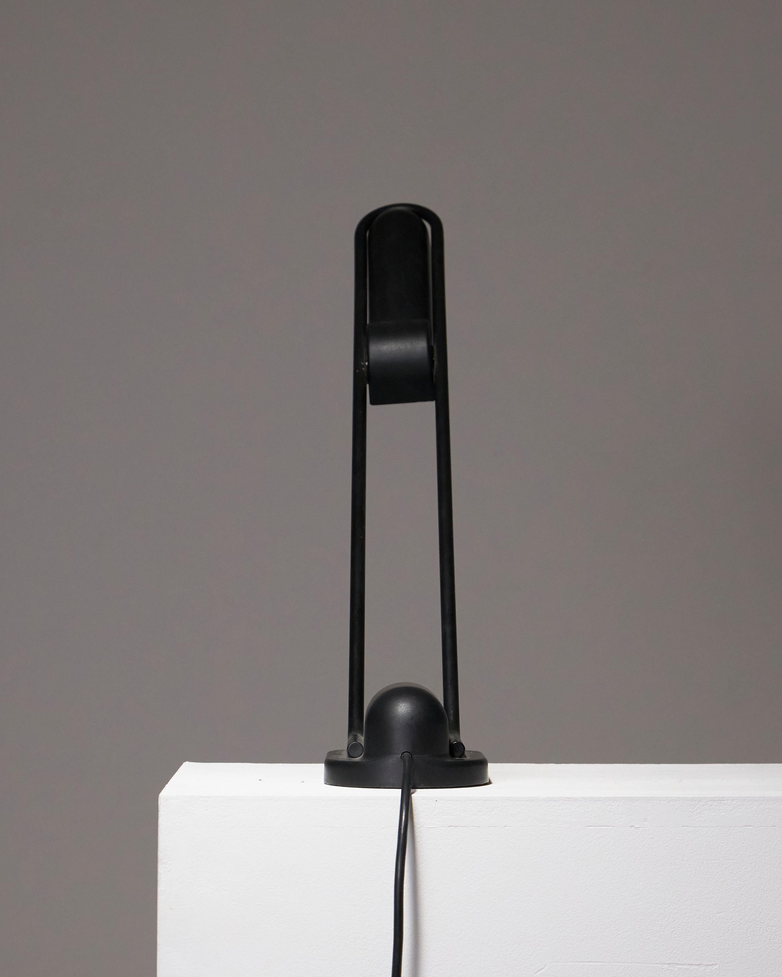 Metall-Schreibtischlampe von Carlo Vietri, 1980er Jahre im Angebot 2