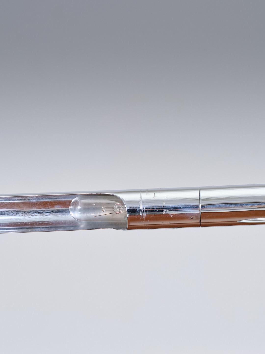 German Metal Desk Lamp 'Gulp', Ingo Maurer, 1970s For Sale